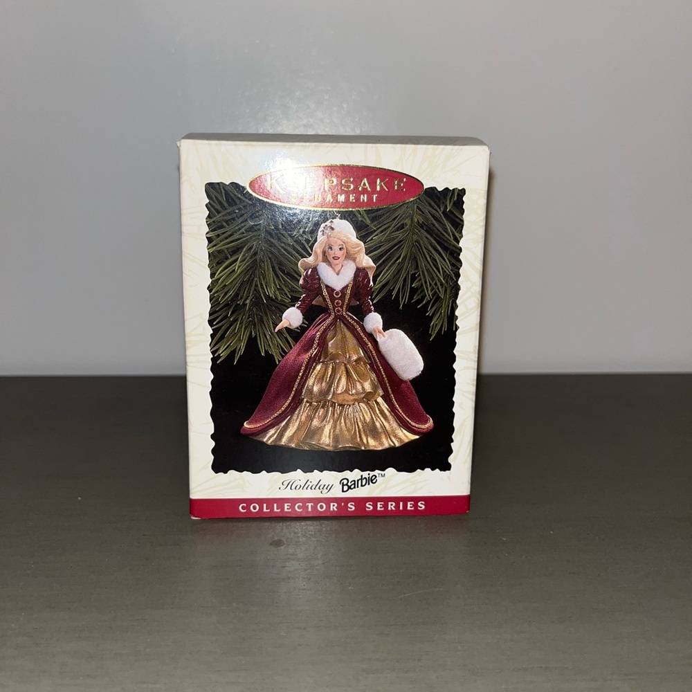 NIB NWT 1996 Hallmark BARBIE Ornament Collectors Edition